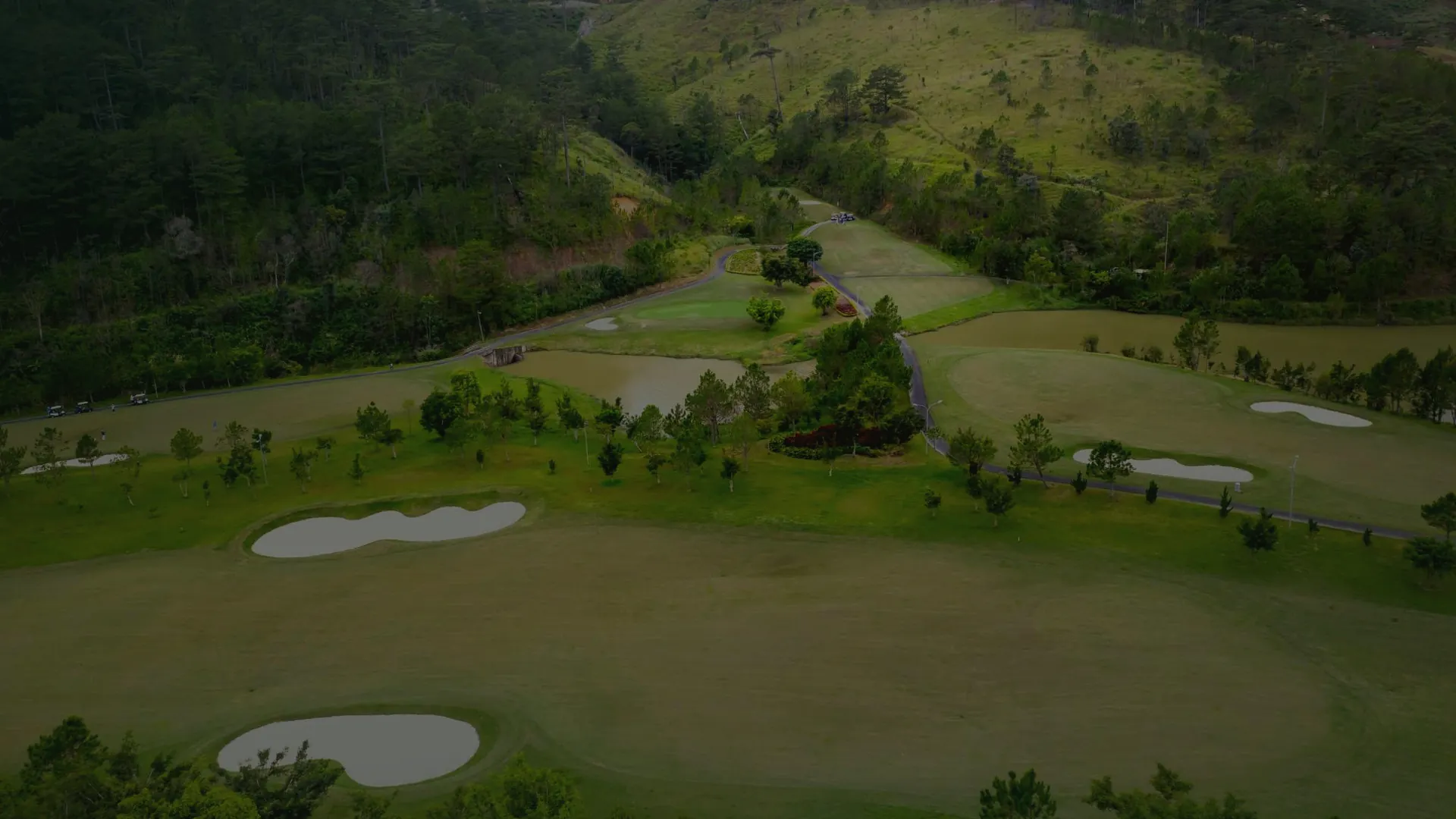 Golf facility scene for Golf Risk Index (GRI)
