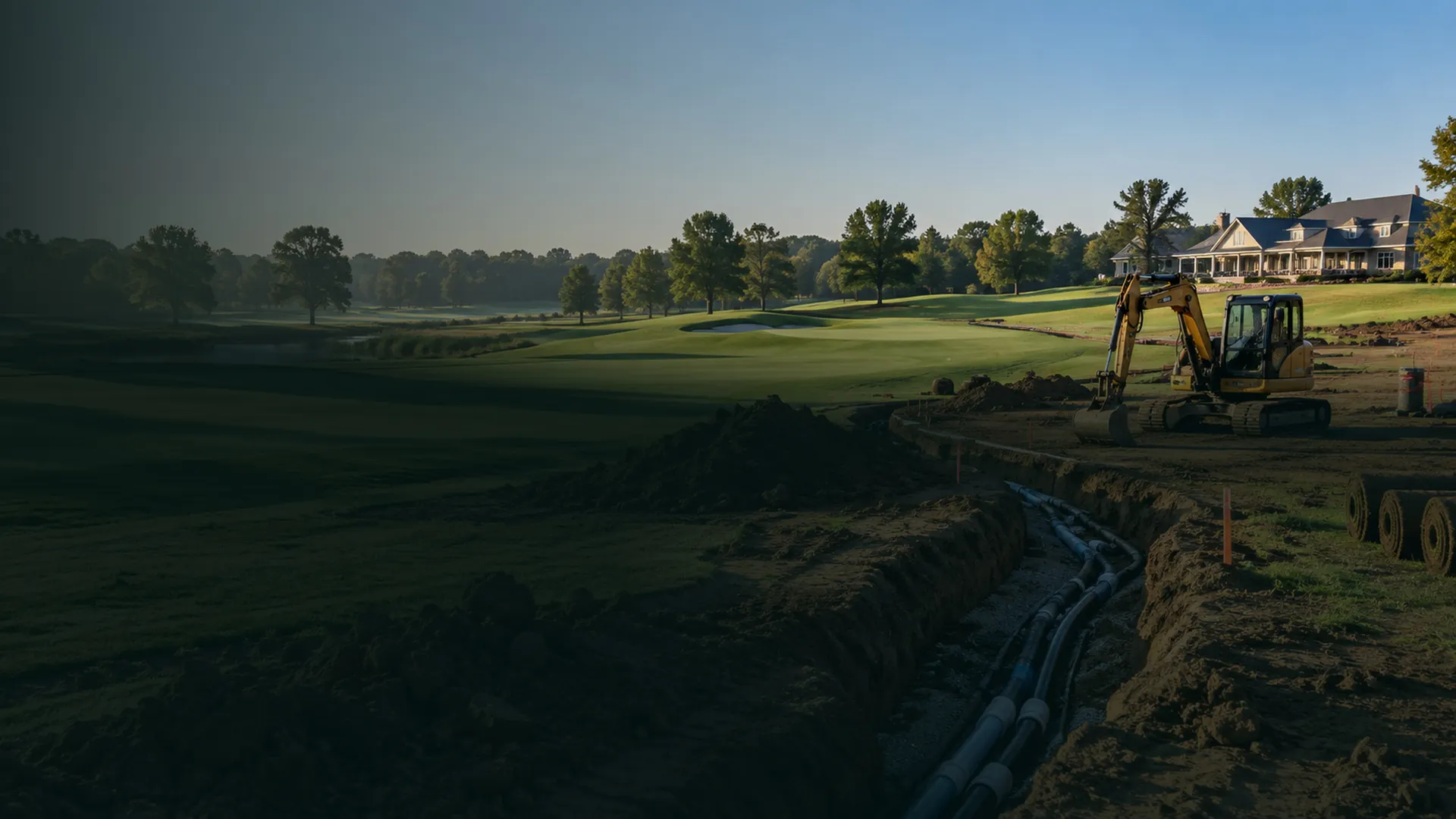 Realistic golf facility imagery supporting Operations & Implementation
