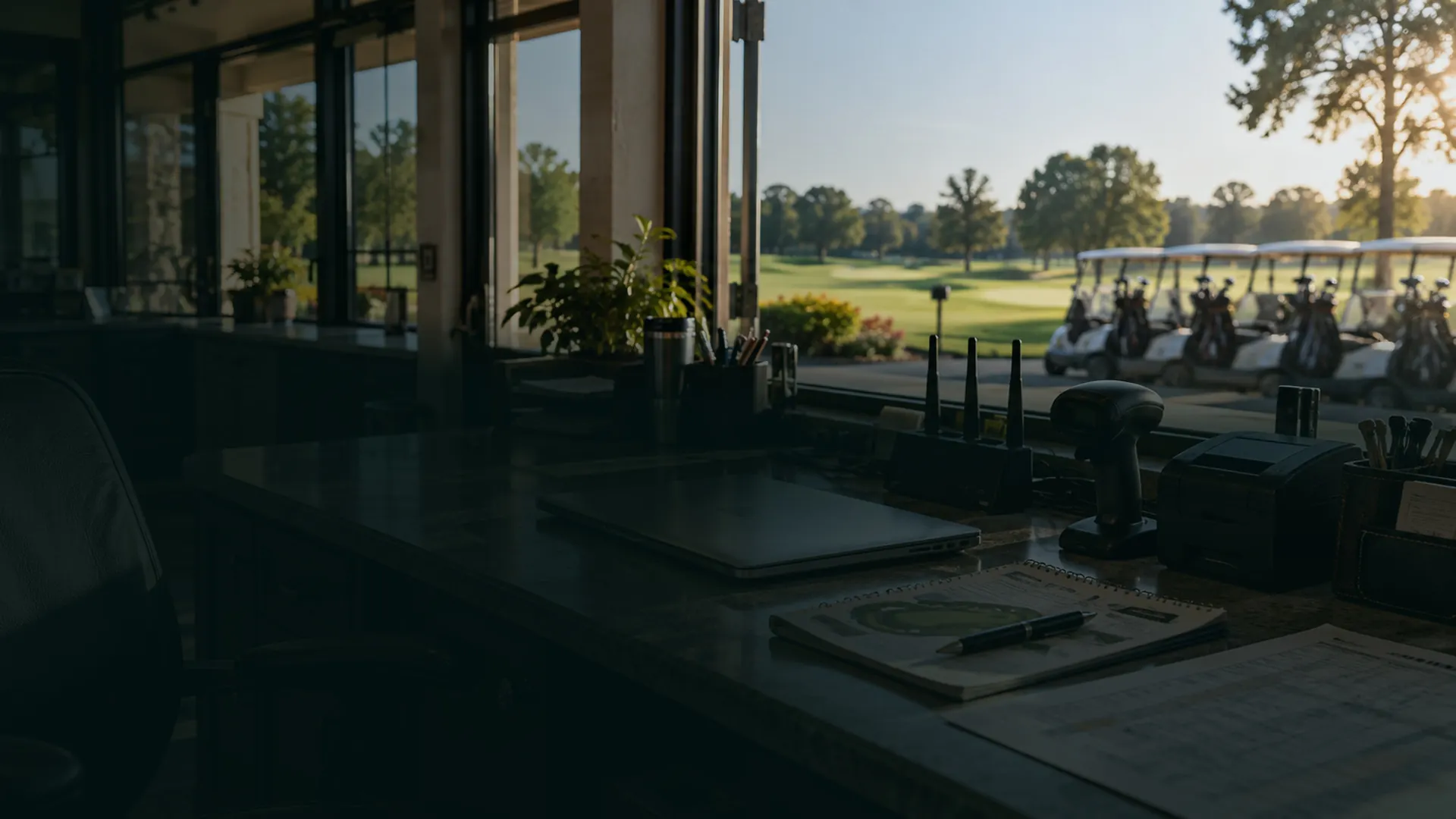 Golf facility scene for Team Training & Launch Readiness