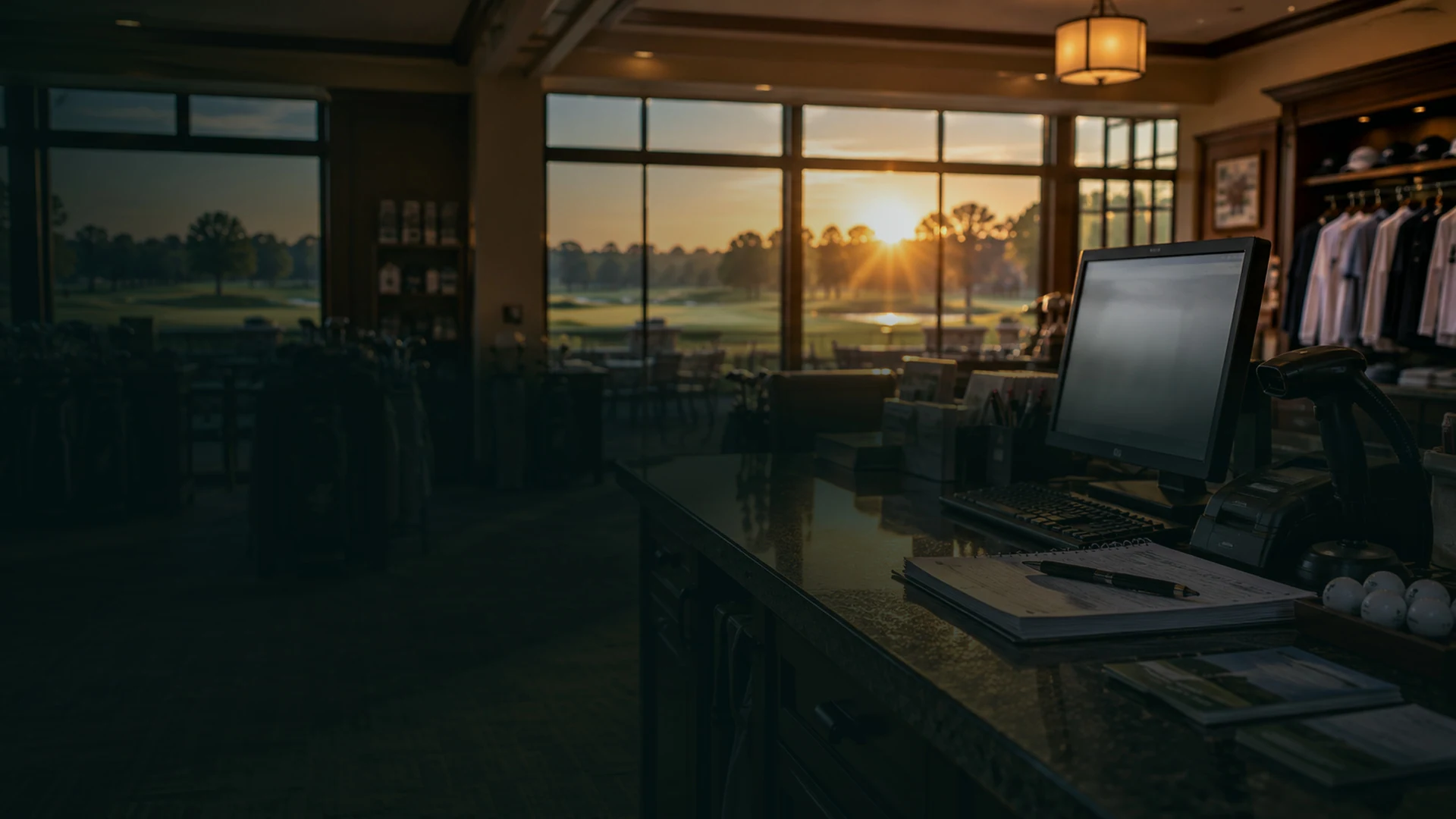 Realistic golf facility imagery supporting Partner Solutions